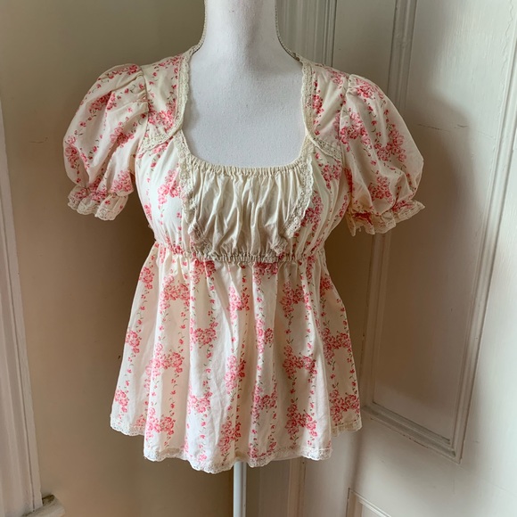 Gunne Sax Tops - 🌛Gunnies Sax🌛 vintage 1970s prairie top